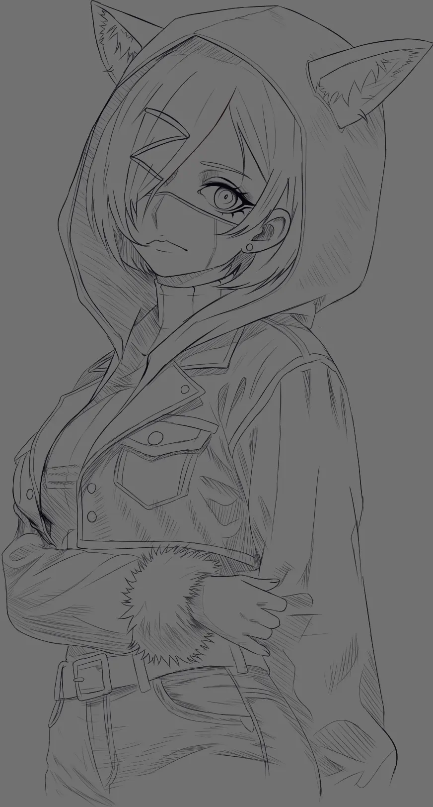 Aysha character art placeholder