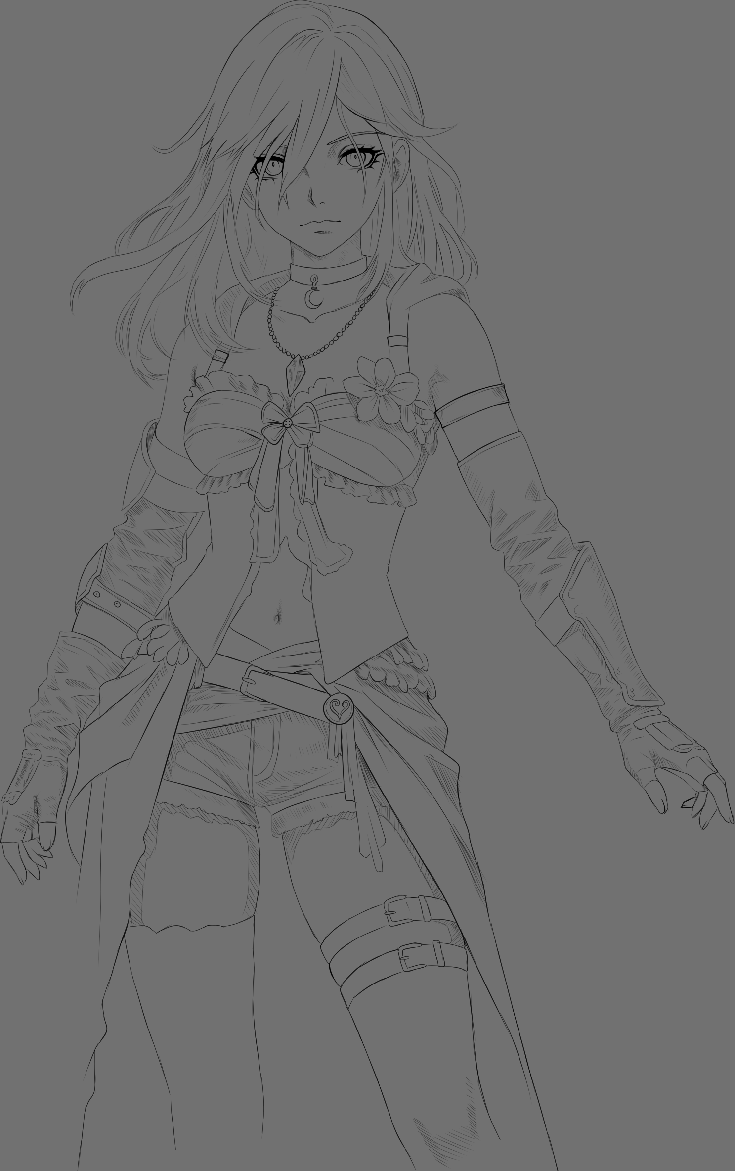 Luna character art placeholder